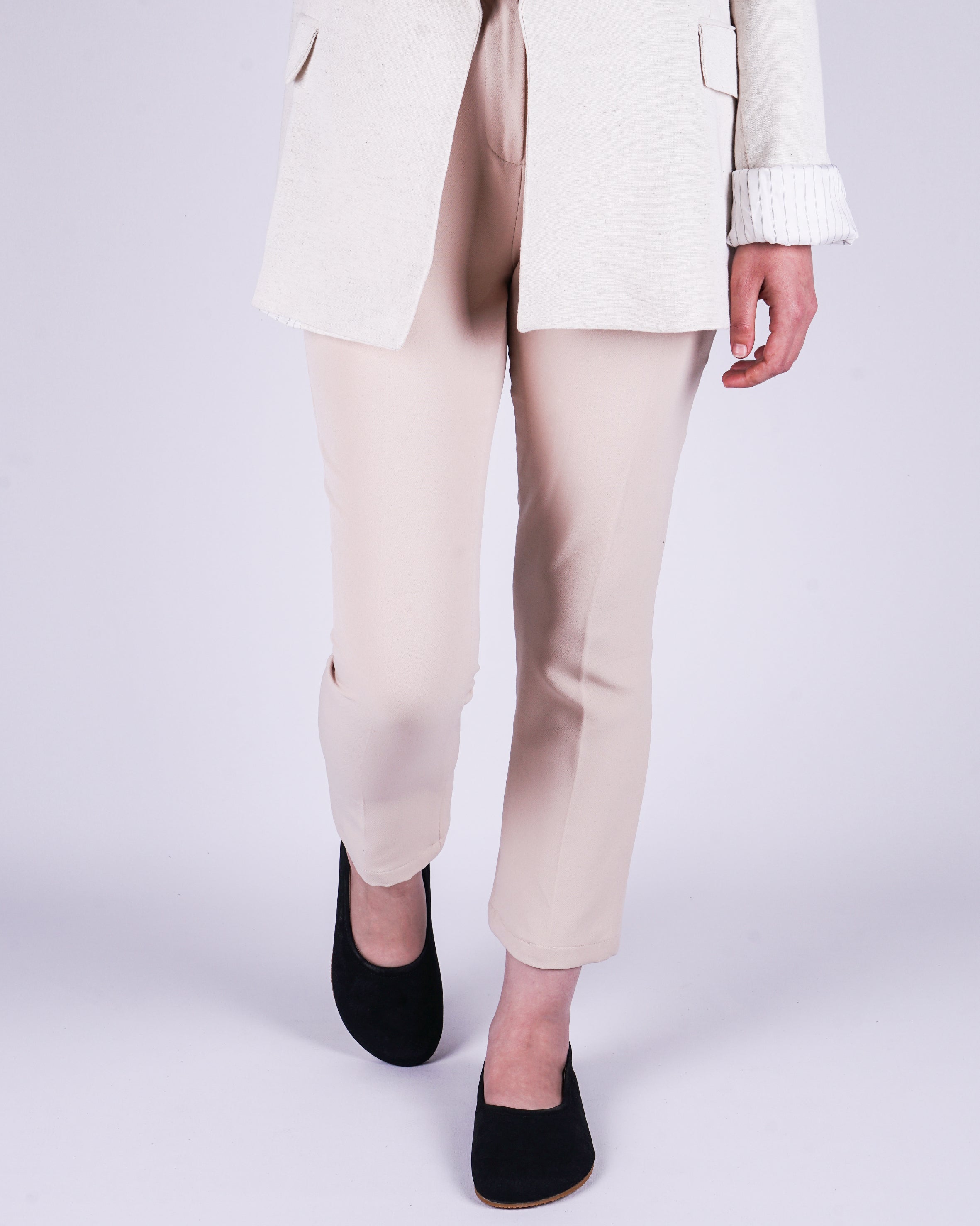 Black Women Flat Ballets Wide Barefoot Nubuck Leather Handmade Women Flat Ballets