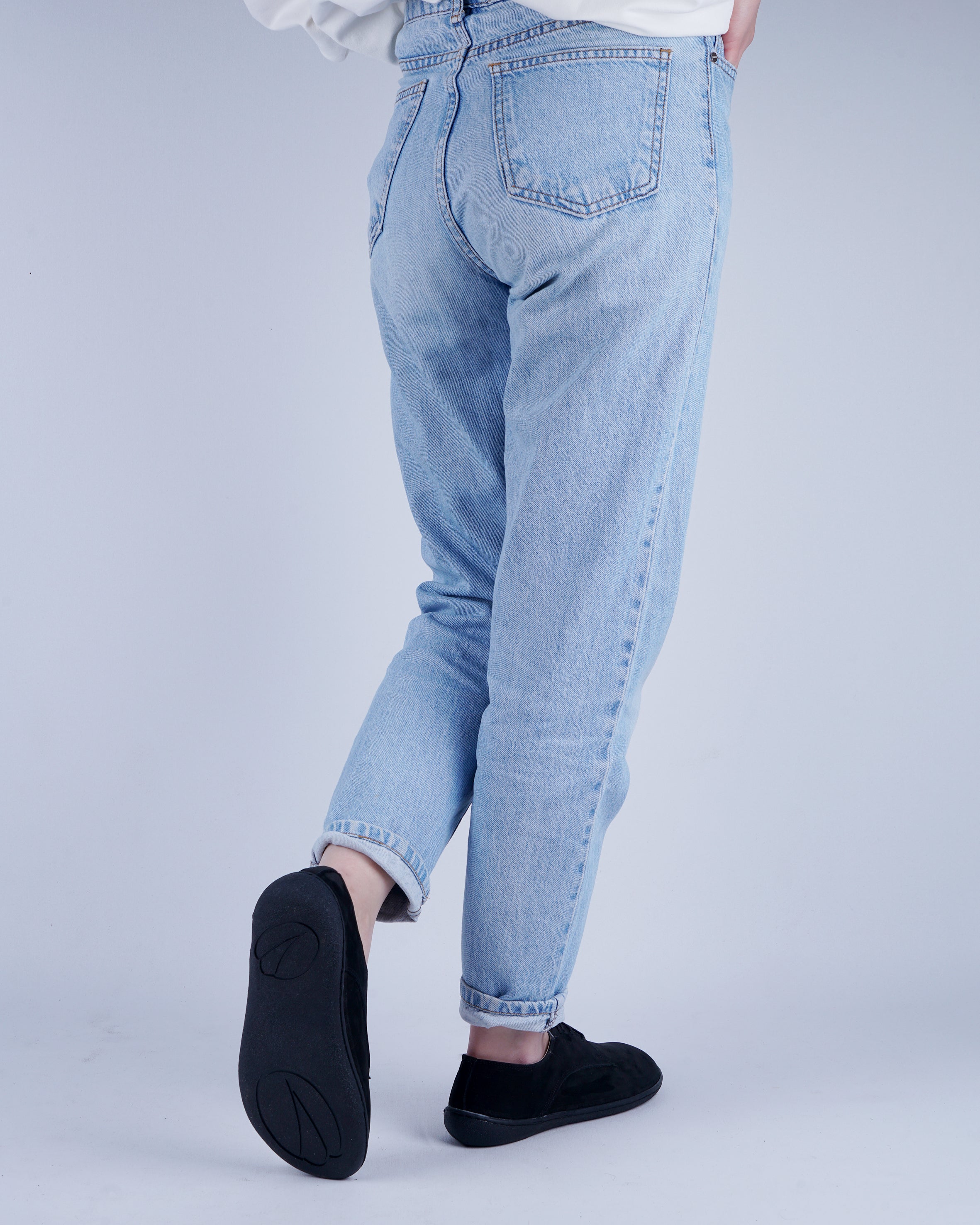 Black Oxford Wide Barefoot Shoes Nubuck Leather Handmade 6mm Rubber Outsole Oxford Rubber Outsole